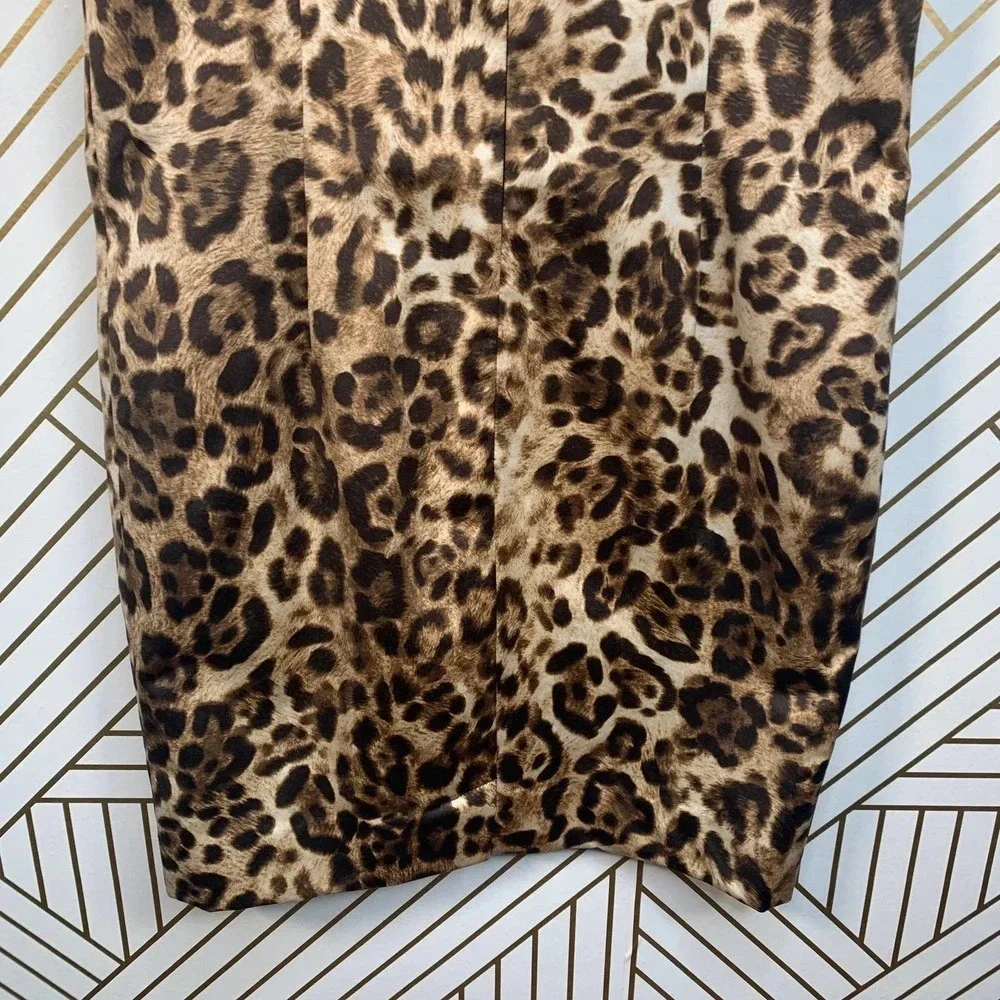 Michael Kors Collection Leopard Print‎ Mini Dress